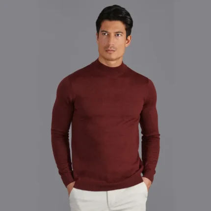 Casual Mock Neck Top