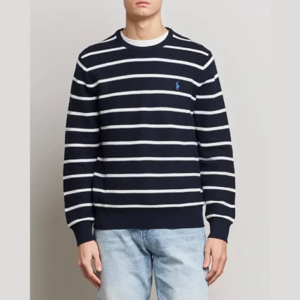 Striped Crew Neck Pullover