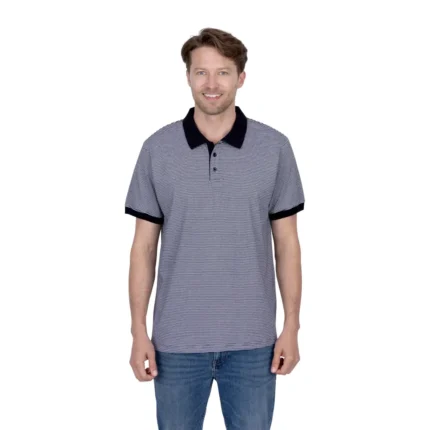 Striped Jersey Polo